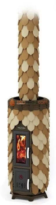 Печь отопительная TMF Сента Панголина шамот-терракота