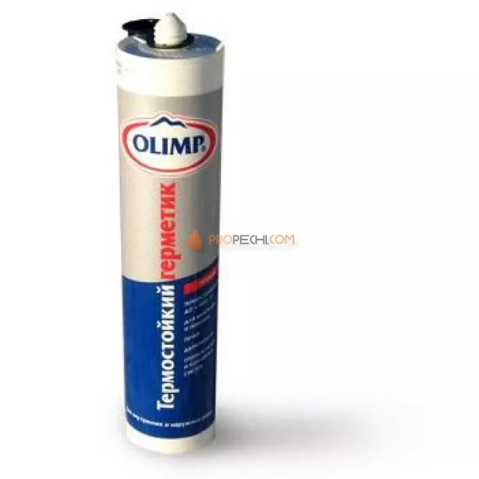 Герметик Олимп огнестойкий черный 1500С