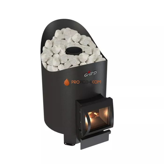Дровяная печь для бани Grill’D Aurora 160 Short