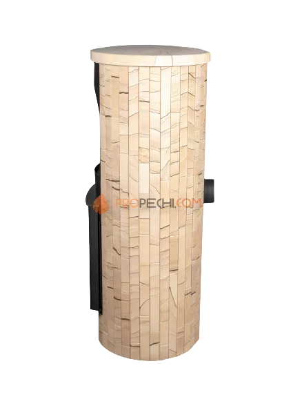 Печь-камин Ферингер Лада "Окаменевшее дерево" наборный