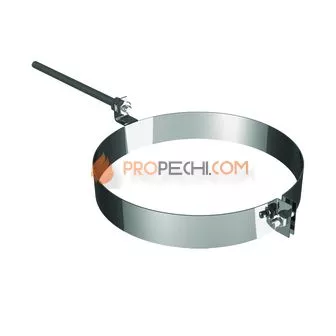 ХОМУТ КРЕПЛЕНИЯ К СТЕНЕ D104, AISI 304