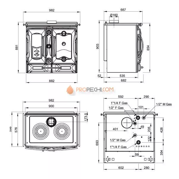 TermoSuprema Compact D.S.A. Crema