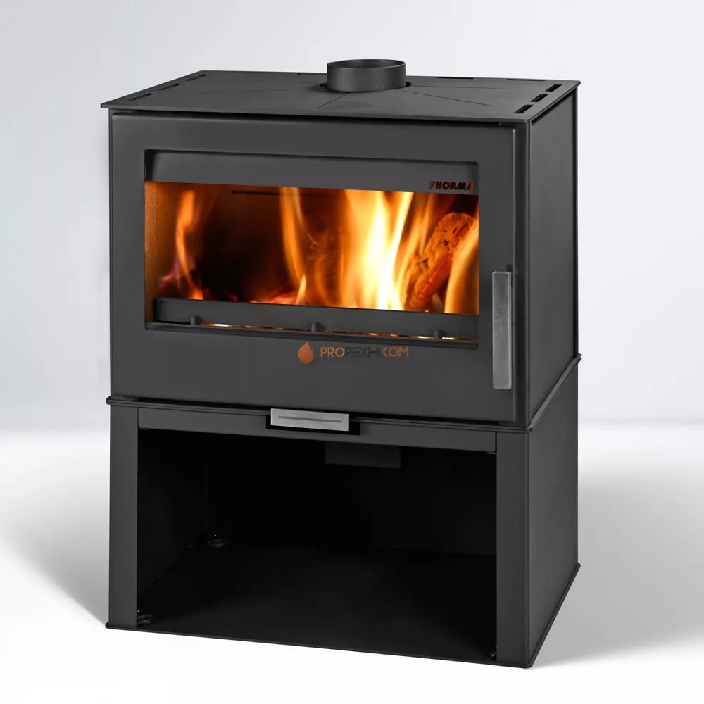 Печь-камин Thorma BILBAO UNI, черная