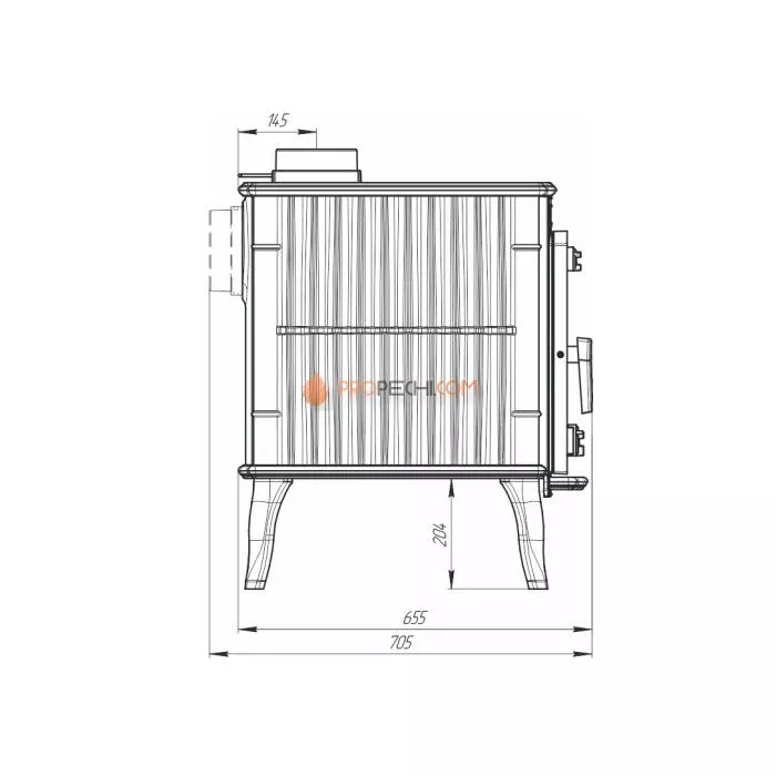 Печь-камин Атмосфера Маэстро