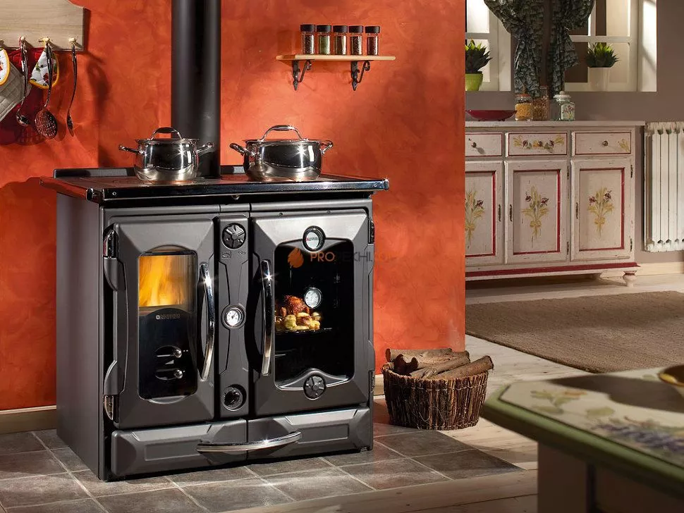 Печь-камин LaNordica TermoSuprema Compact D.S.A. Nero