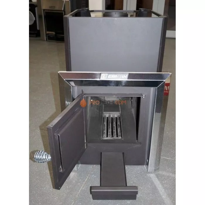 Дровяная печь для бани Ермак 16 Сетка - Классика