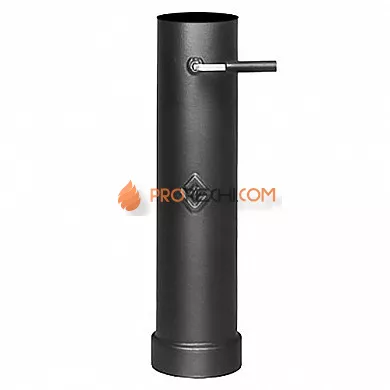 Везувий Шибер чугунный поворотный L-500 мм D=115-120 мм