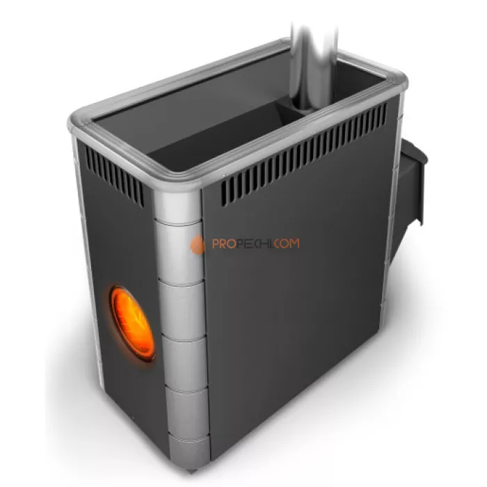 Печь для бани Аврора XXL Inox Термофор Аврора XXL Inox ДА Иллюминатор антрацит НВ