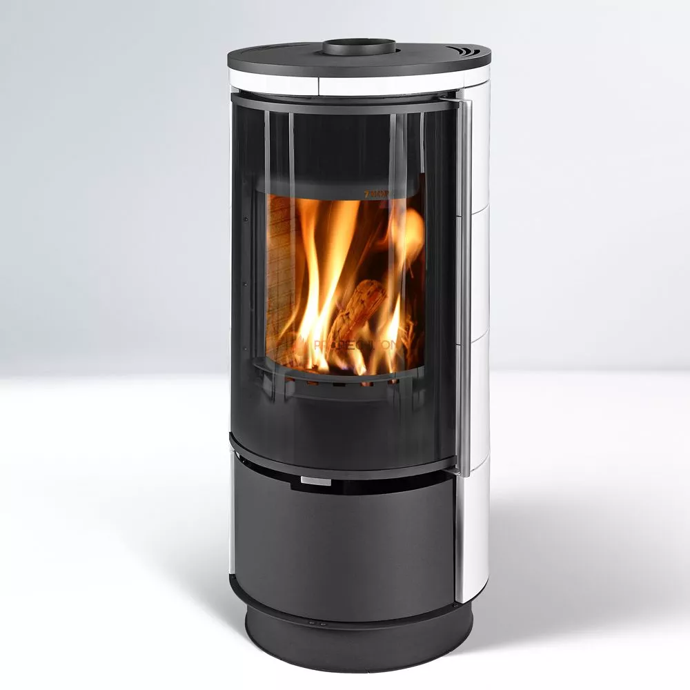 Печь-камин Thorma ANDORRA Extra Ceramic, белая