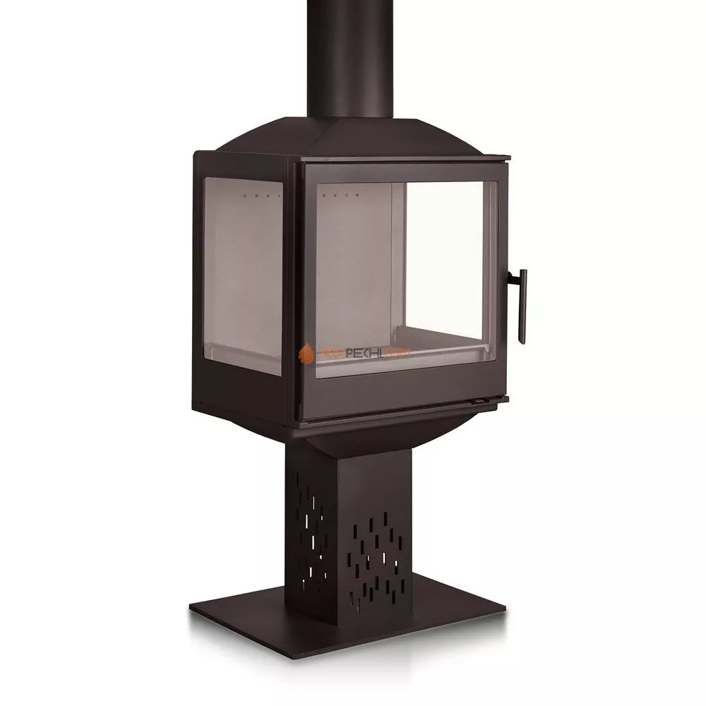 Печь-камин Liseo Castiron LCI 5 GFLR Compact