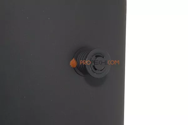 Шибер чёрный   500 d200 2 мм