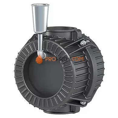 Натрубная закрытая каменка Везувий Турбопар "Шторм"