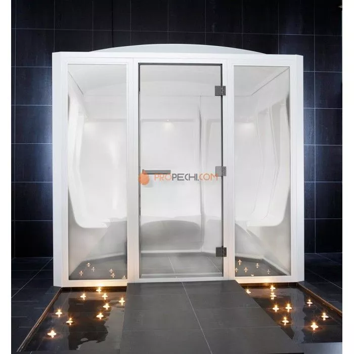 Паровая кабина Tylo Elysee 12 F (глянцевый белый пластик/белый профиль)