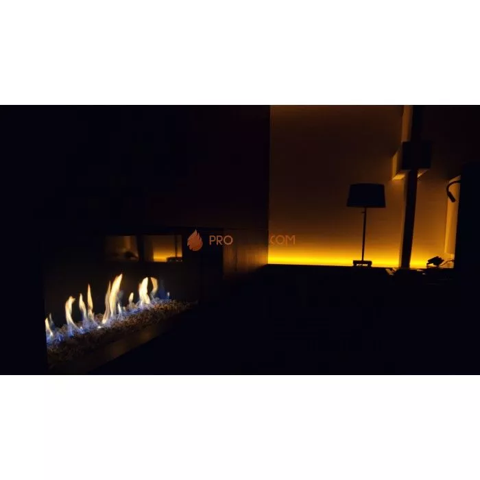 Газовая топка Vero Design Gala Стандарт (1750x500 мм) D130/200 мм, горелка VLK burner