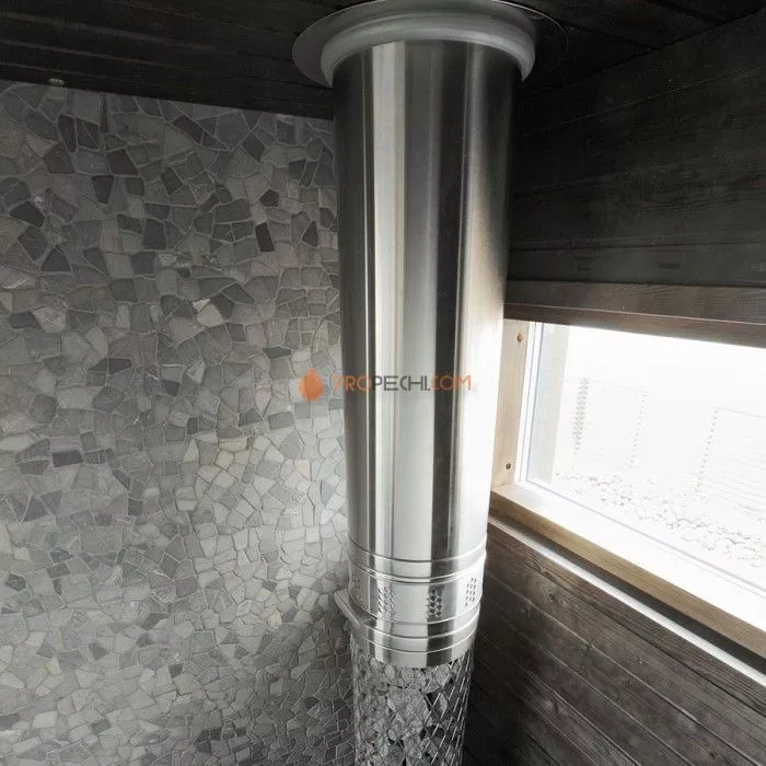 Потолочное кольцо дымохода IKI T600