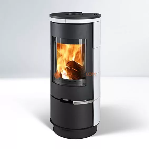 Печь-камин Thorma ANDORRA Ceramic Standard, белая