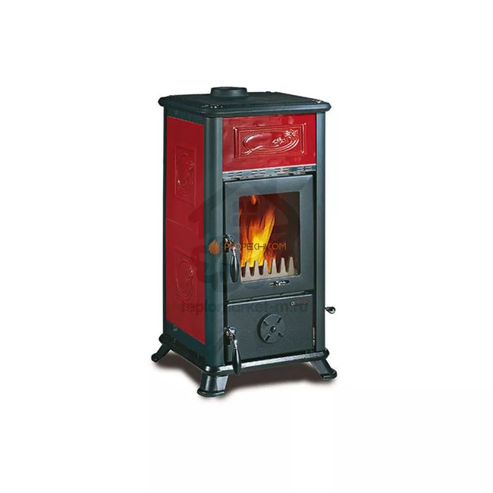 Печь-камин LaNordica Dorella L8 Liberty Bordeaux
