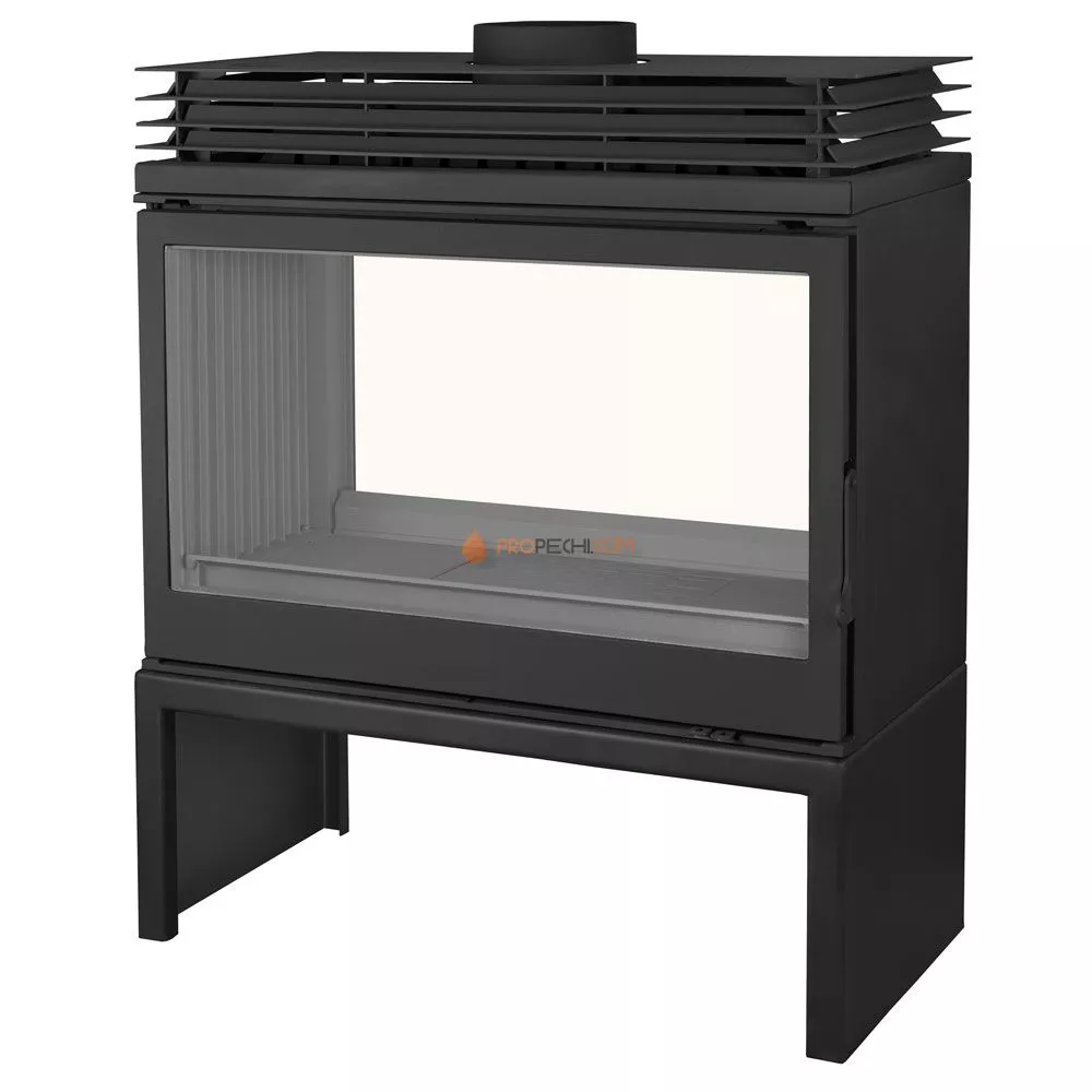 Печь-камин Liseo Castiron LCI 9 GDF Stove, двусторонняя