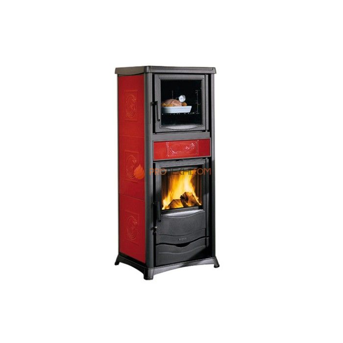 Печь-камин La Nordica TermoRossella Plus c/ Forno D.S.A. Bordeaux