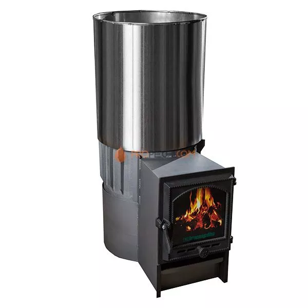 Чугунная печь для бани Карелия-5 с порталом  20 кВ