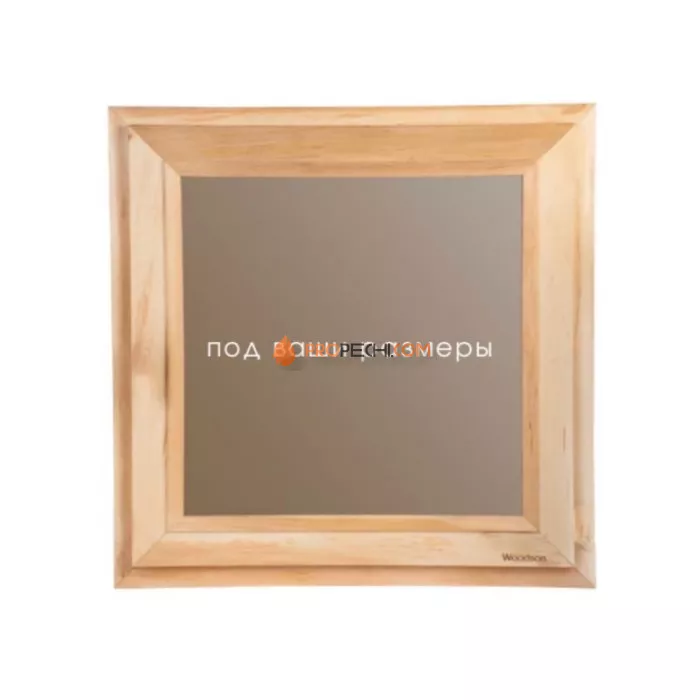 Окно Woodson спец. заказ, стандарт, размер до 60x60, ясень