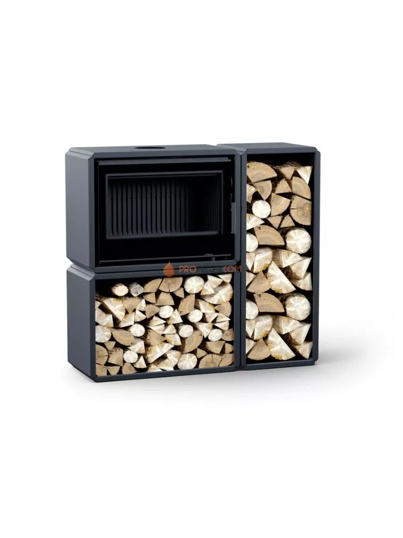 Печь-камин Астов Легго ПК 7454 с двумя дворниками