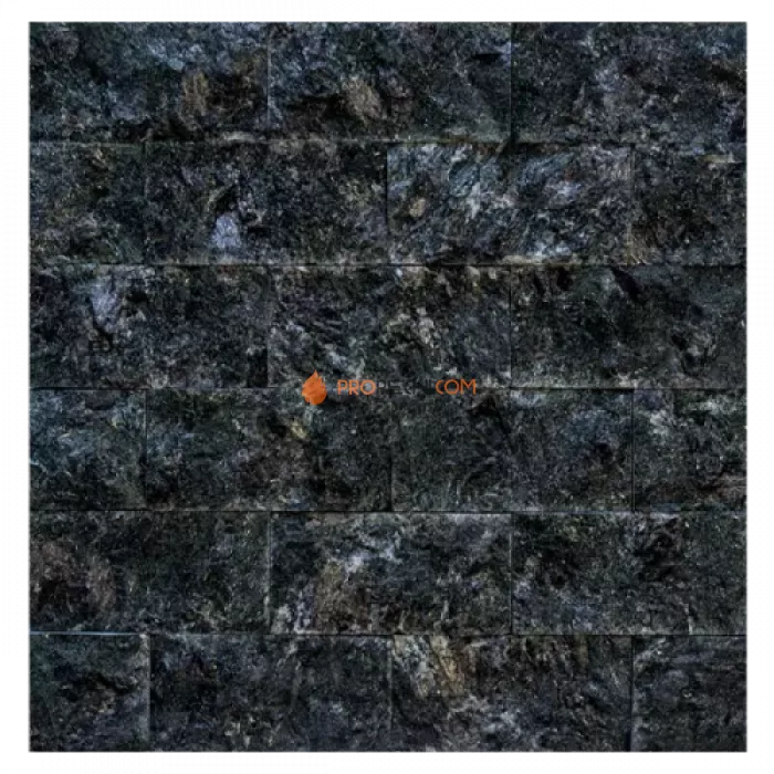 Плитка облицовочная Гефест 100х50х25 рваный камень серпентинит