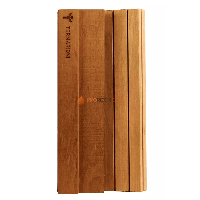 Вагонка термообработанная Ольха STR Step, Экстра (25х64мм) длина 2,1м/4 шт в уп.