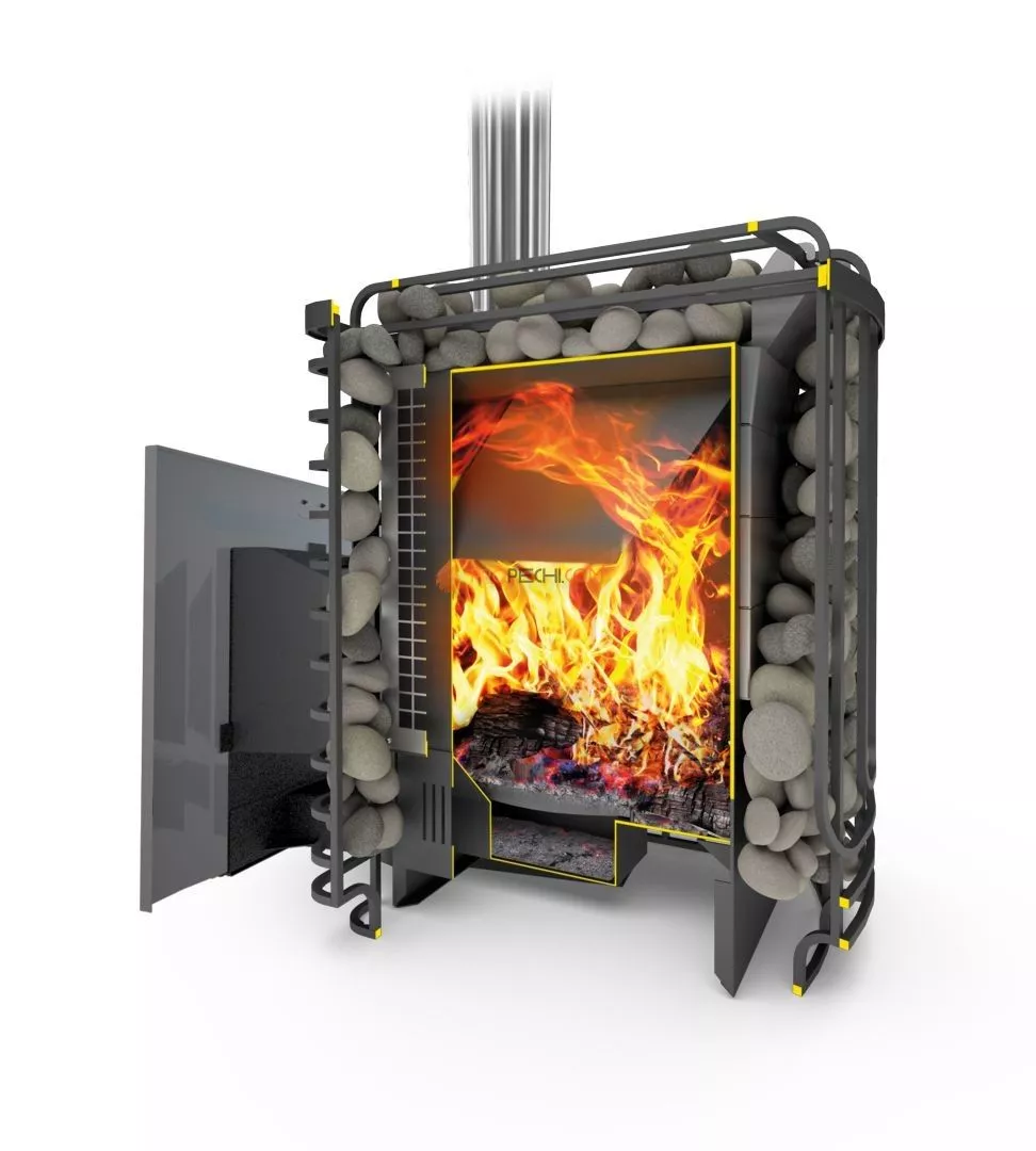 Печи для бани Теплодар Сибирский Утес 20 ЛП Профи