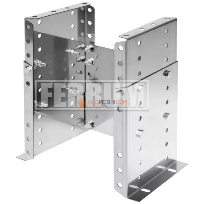 Опора напольная ,нержавеющая сталь AISI 430, Ø110*200