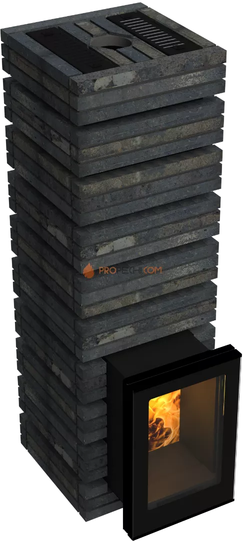 Банная печь Grill'D Shaman Long (3 каменки)