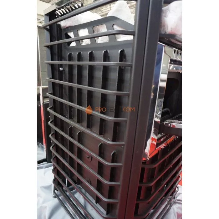 Дровяная печь для бани Ермак 50 Сетка PRO