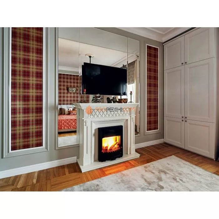 Каминокомплект Dimplex Alexandria - Махагон коричневый антик с очагом Cavendish