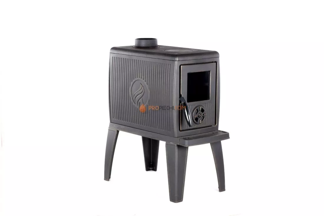 Печь-камин Fireway Zeige патина бронза