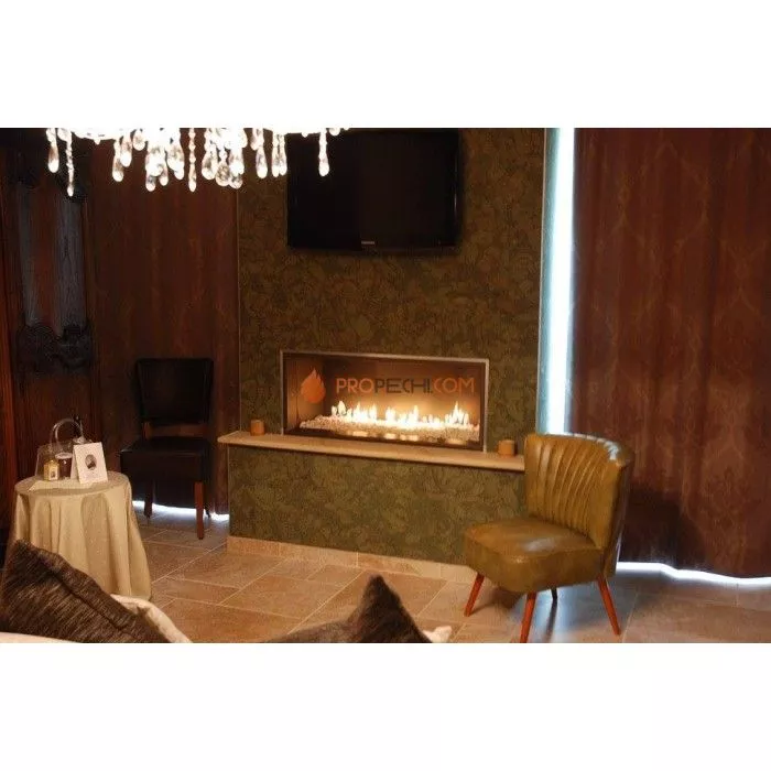 Газовая топка Vero Design Gala Стандарт (1750x500 мм) D130/200 мм, горелка VLK burner