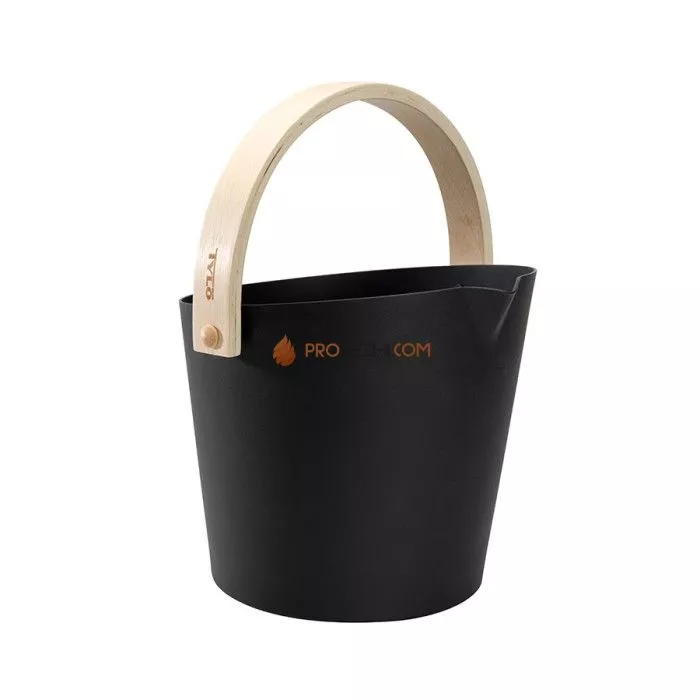 Набор аксессуаров Tylo Brilliant Black: бадья, ковш, песочные часы, термометр, гигрометр