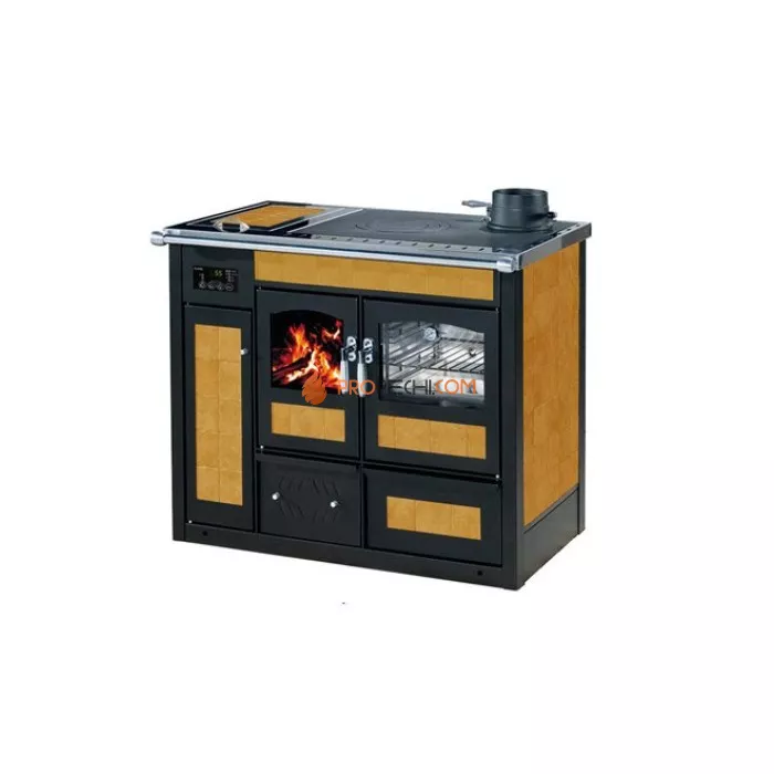 Отопительно-варочная печь Klover TERMOCUCINA K-KP (maya ocra)