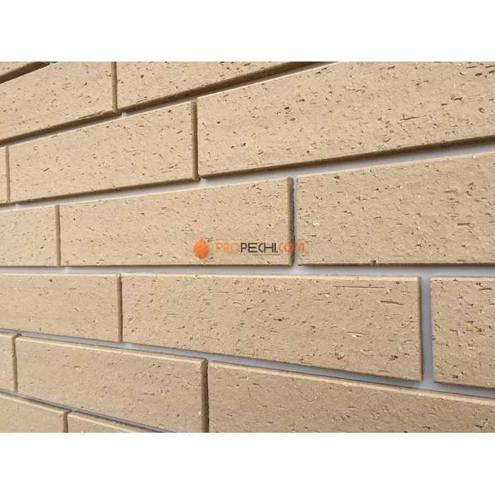 Панель Клинкер бежевый (240х60мм) упак. (60шт/0,864м2)