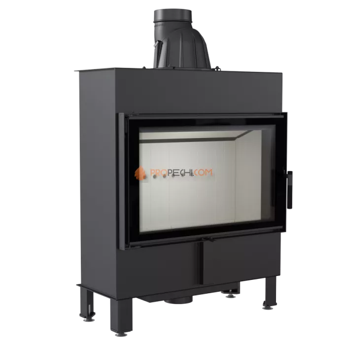 Каминная топка стальная Kratki LUCY/14/SLIM (14 кВт)