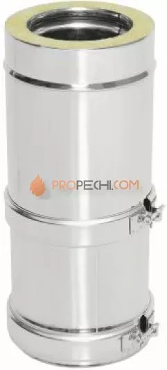 Труба Телескоп Термо L (300-450) ТТТ-Р 310-0.8/304-0.5 D200/300 с хомутом