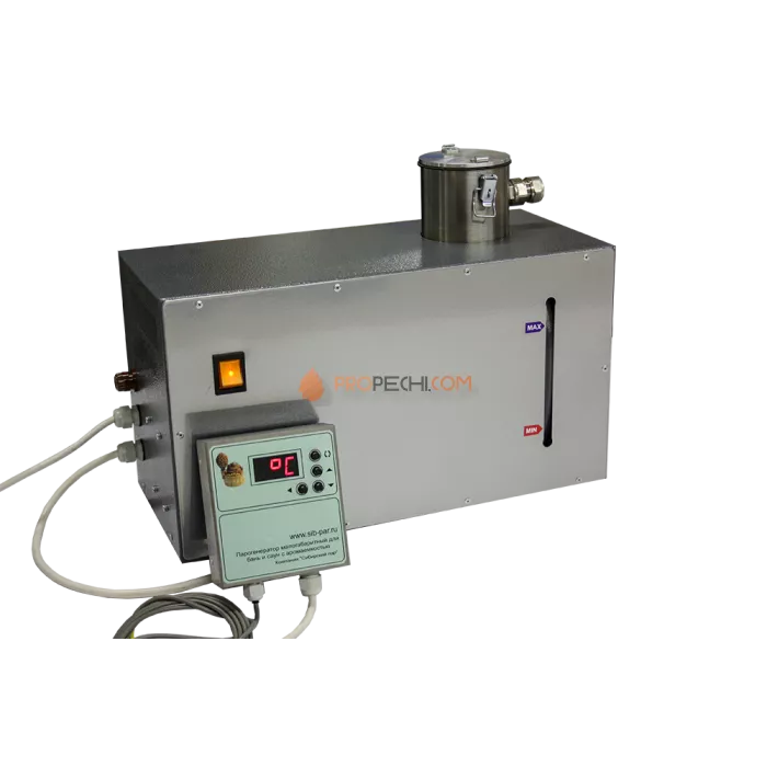 Парогенератор BentWood наливной 2,5 Квт. с таймером учета процедуры