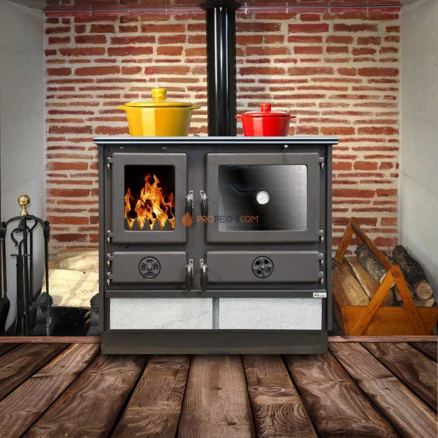 Печь-камин MBS Thermo Magnum Stone R