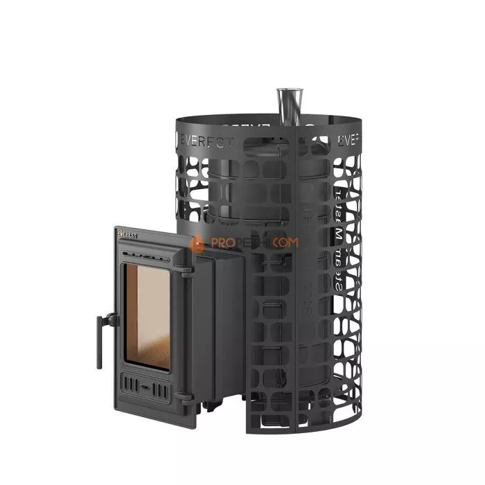 Чугунная печь для бани Эверест Steam Master 18 (310)