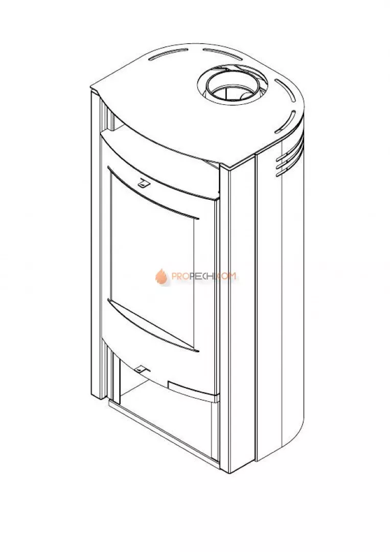 Печь-камин Мета-Бел Сена