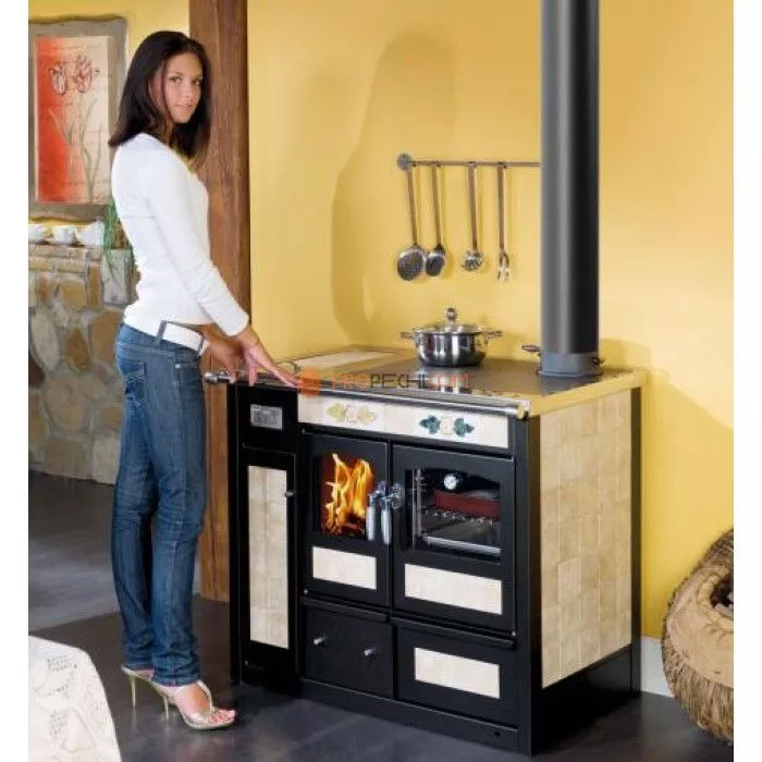 Отопительно-варочная печь Klover Термокухня с духовкой (canapa)