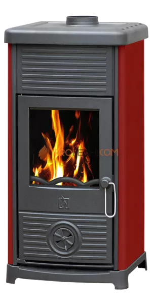 Печь-камин Plamen Maestral N красная