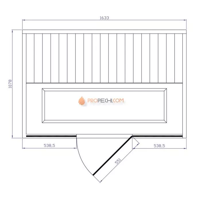 Инфракрасная сауна Tylo Tylosand INFRA CABIN T825H GREY