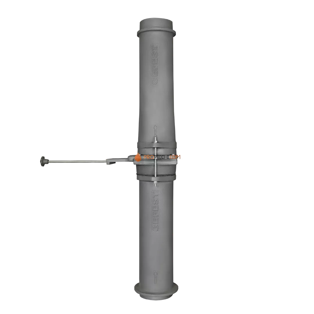 Чугунный шиберный модуль Гефест 130/1000