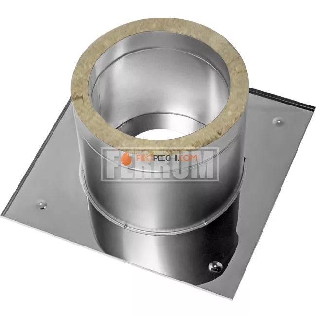 Потолочно проходной узел (430/0,5 мм + термо) max t=450°C Ø280