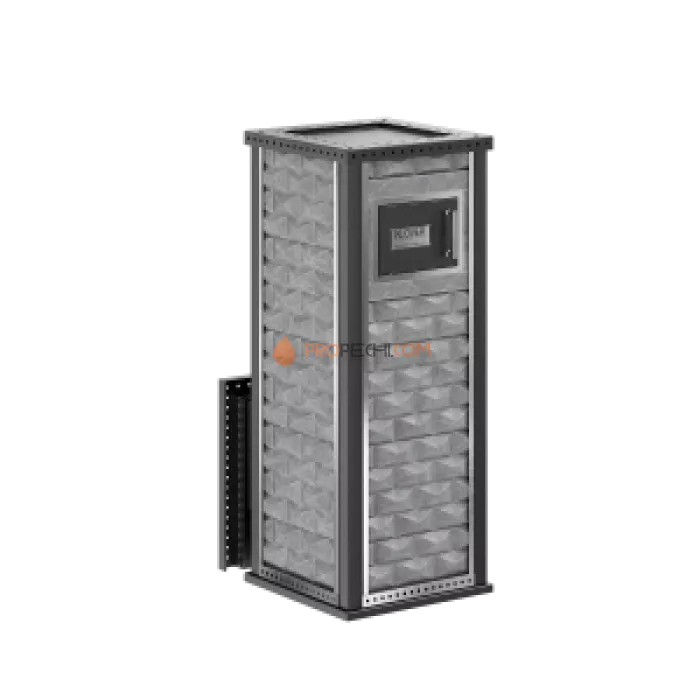 Дровяная печь для бани Klover RT 100-RV 310S ( Талькомагнезит, Design 09 )